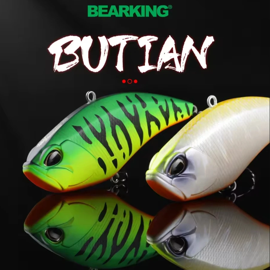 BEARKING Pro 100mm 32g bonitos Wobblers aparejos de pesca Señuelos de pesca cebo vibratorio para pesca en hielo accesorios artificiales - imagen 3