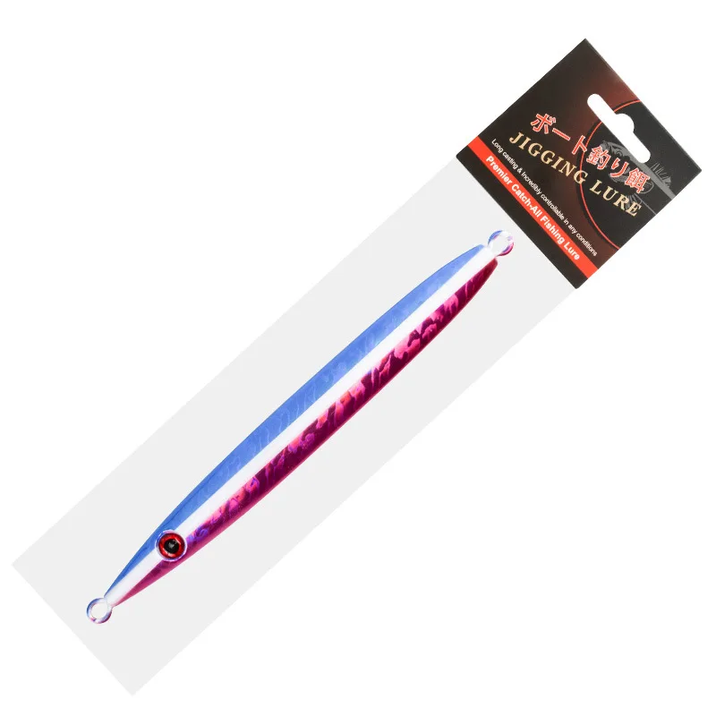 Plantillas verticales de hundimiento rápido, luminosas, fundición de metal duro, anzuelo de asistencia para señuelo, caída de velocidad, plantillas, J85, 100 g, 130 g, 150 g, 200 g - imagen 5