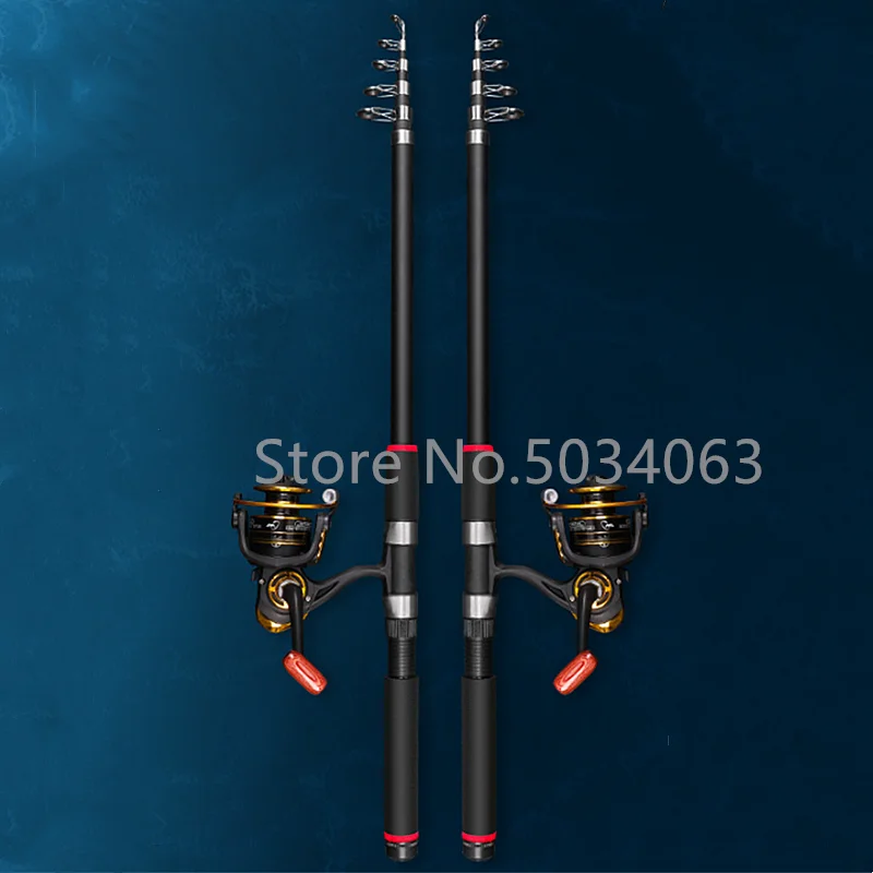 Caña de pescar giratoria, alimentador de carpa con mosca, fibra de carbono, 3,6 M, 3M, 2,7 M, 2,4 M, 2,1 M, Mini asiento de carrete de viaje - imagen 4