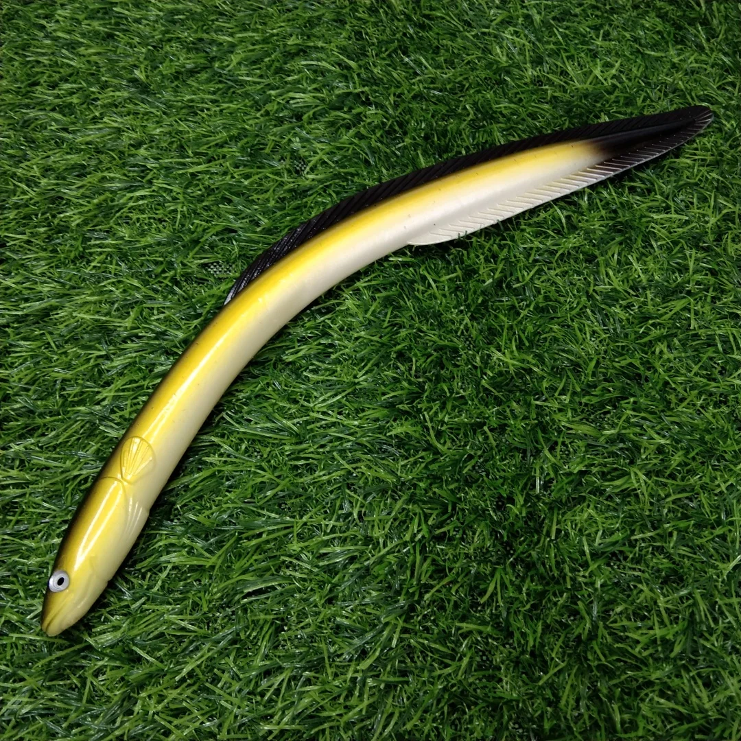 Señuelos de Pesca artificiales de Anguila, cebos blandos con olor realista, 30cm/58g, aparejos de señuelos artificiales, cebo blando, Wobblers, 5 uds. - imagen 3