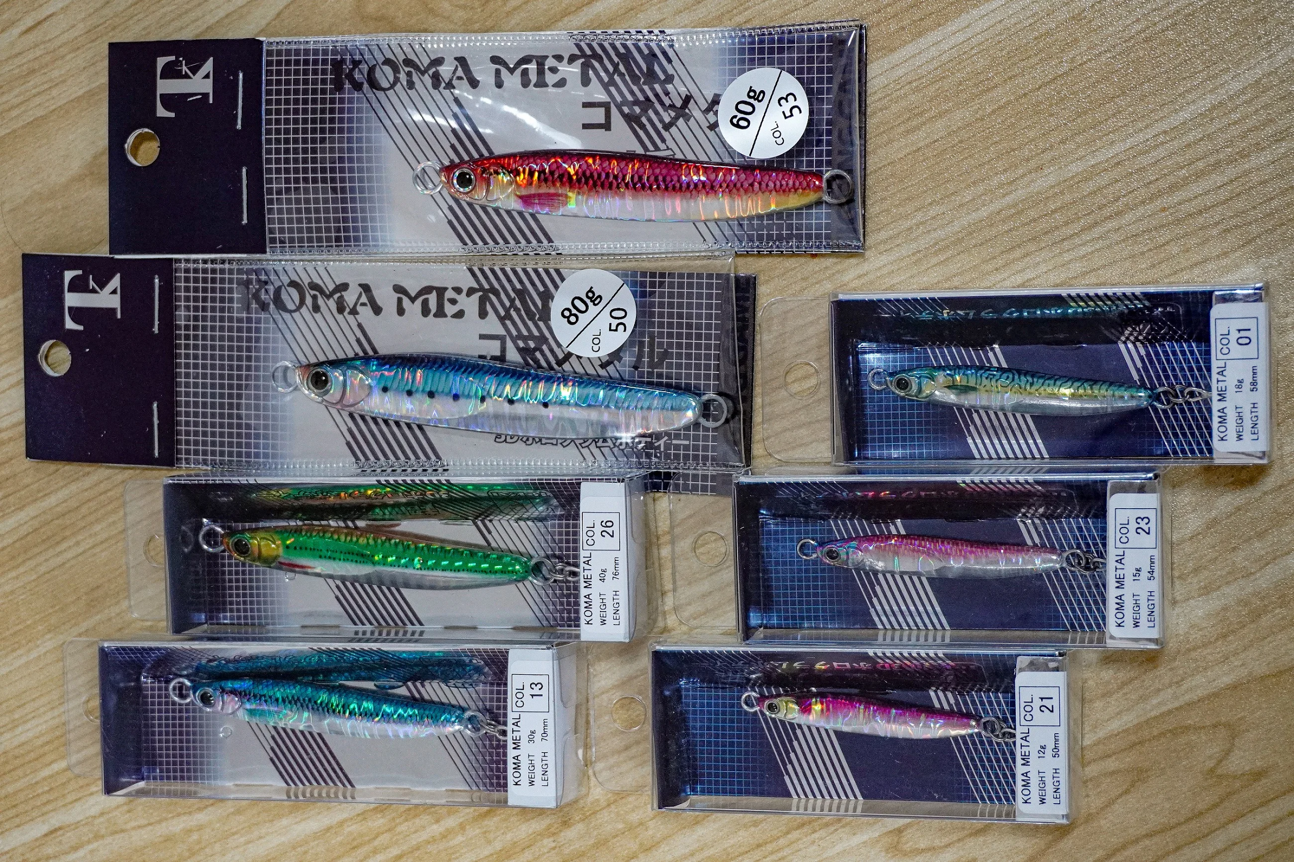 TK biomimético Tieban Road Subbait KOMA METAL Road Subbait para caballa española, importado de Japón, 12G, 15g, 30g - imagen 4