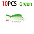 10pcs Green