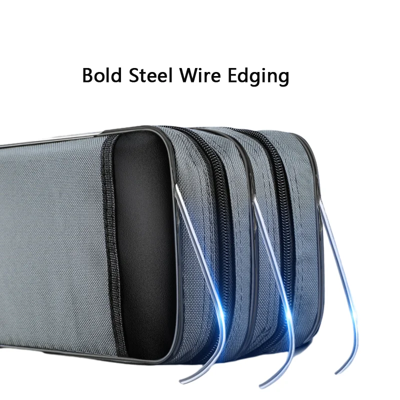 Bolsa impermeable para caña de pescar, bolsas de Pesca Oxford gruesas de 2/3/4 capas, bolsa de almacenamiento de herramientas para caña de pescar de 120cm, estuche de gran capacidad para Pesca - imagen 4