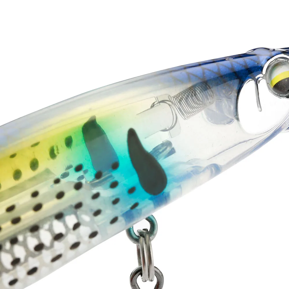Señuelo wobbler flotante Johncoo con hoja Flash – agua salada - imagen 3