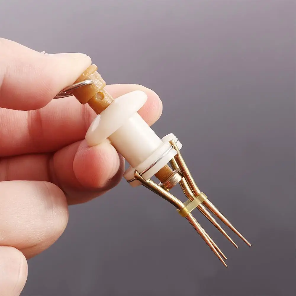 Señuelos de Pesca portátiles, herramienta de pesca, señuelo de gusano de sangre, carga de gusanos, cebos de carpa, Clip de anzuelo, alicate de Pellet - imagen 5