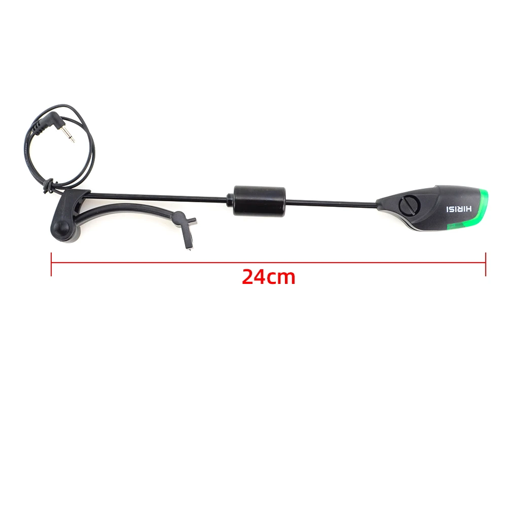 Hirisi-swingers LED para pesca de carpa con 4 cabezales de plástico para alarmas de pesca, indicador de mordida B2011S, accesorios de pesca - imagen 5