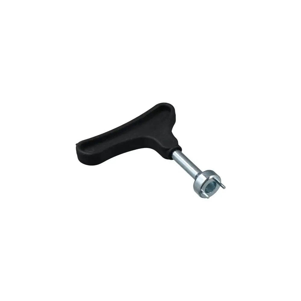 Quitaganzúas acero inoxidable con llave para anillas