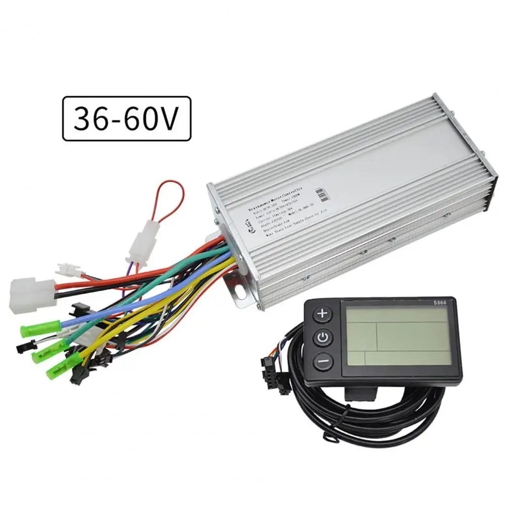 Controlador de instrumentos SL-866-10 de 1000W, Motor sin escobillas, resistente al desgaste, controlador profesional para patinete eléctrico - imagen 3