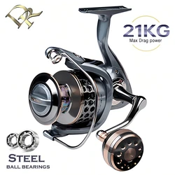 VWVIVIDWORLD Carrete spinning 5,2:1 – 21 kg de arrastre
