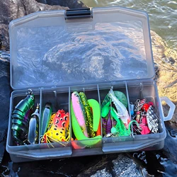 Free Fisher kit de señuelos para black bass con vinilos