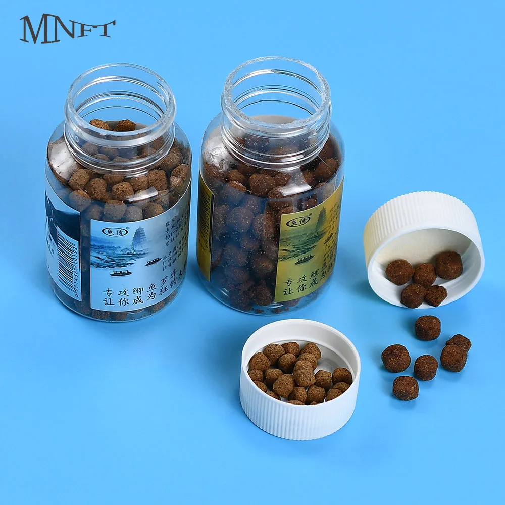 MNFT-cebo de carpa con olor a gusano, 1 botella, comida de pesca Real, cuentas de Boilies para atletismo salvaje, cebo de pesca con caña - imagen 2