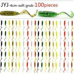 JYJ Grub 4cm – Cebo artificial vinilo para lubina
