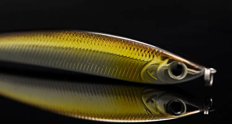 Señuelo de pesca de andador lento, vibración de paseo, hundimiento, cebo duro, señuelos artísticos de lápiz de fundición larga, anzuelos de propietario, 13,5g/8cm - imagen 4