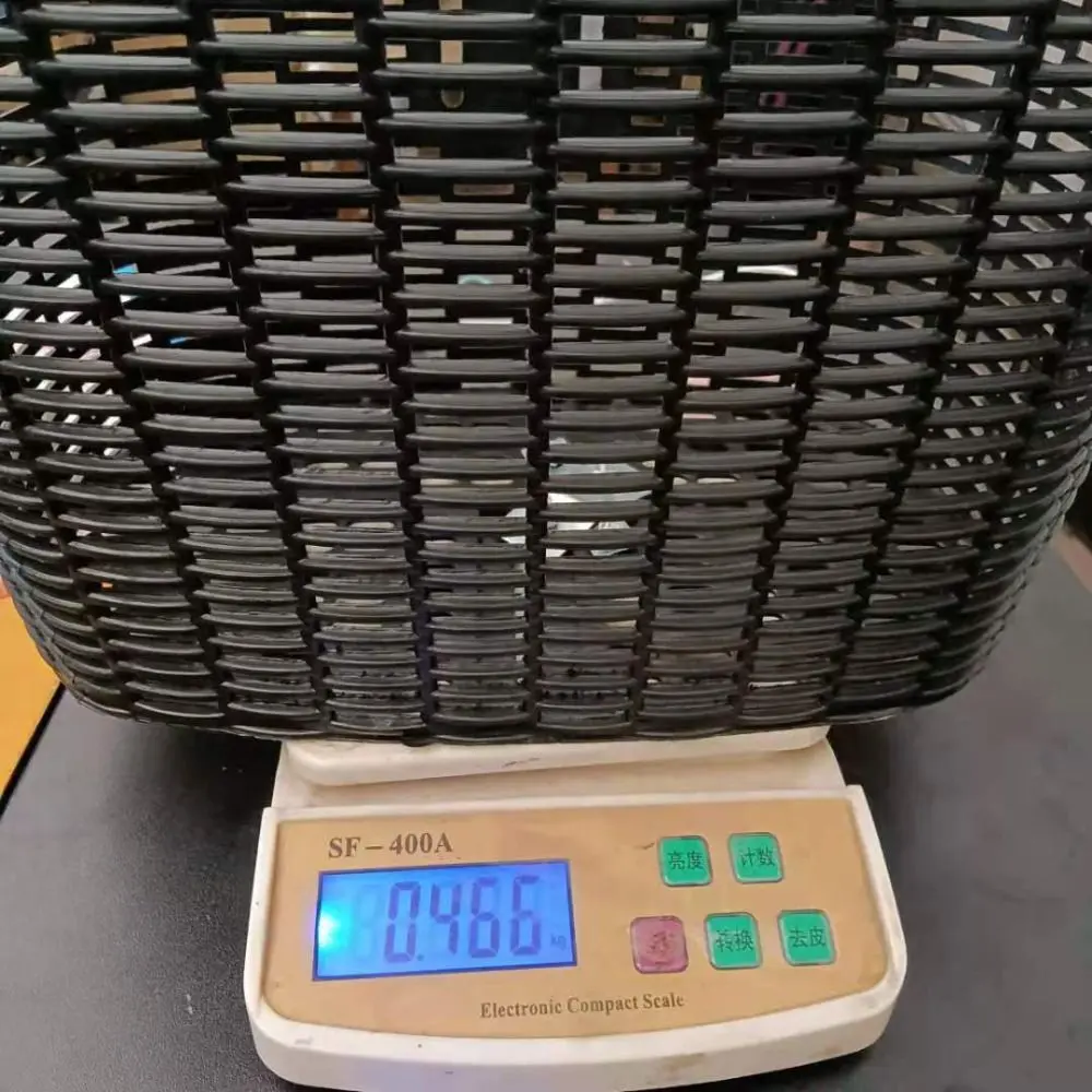 Nuevo Cesta de bicicleta multicolor para niños, bolsa de almacenamiento de bicicletas hueca de 3 colores, cesta delantera de plástico para estudiantes, accesorios traseros para ciclismo - imagen 3