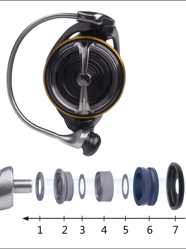 Rodillo de línea SIC BassLegend para pesca Daiwa, para Impult Onaga Monster Tournament Caldia Luvias Tatula Emeraldas Exist Certate