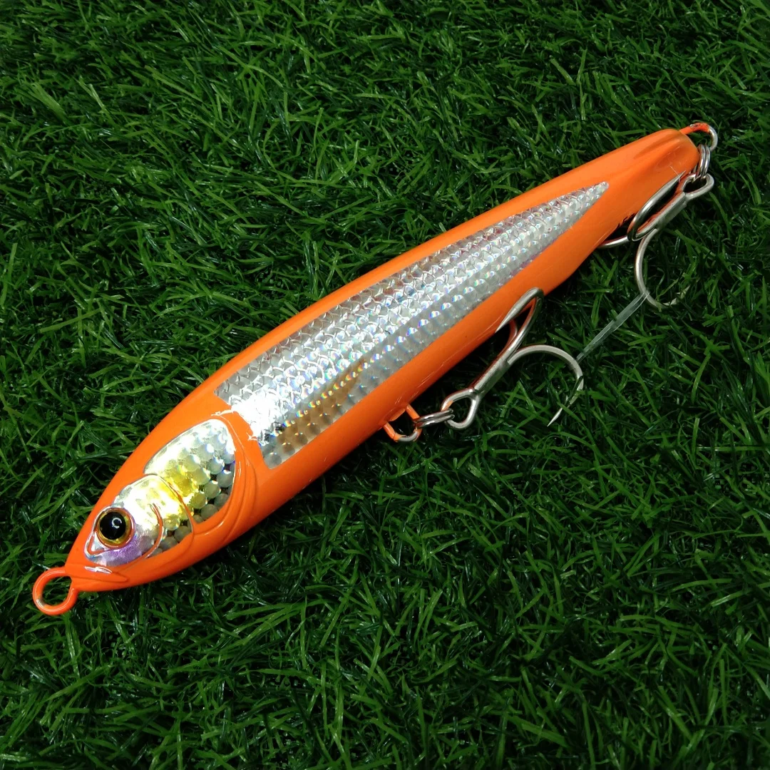 Swolfy 1pc 160mm 45g Big Game Topwater Trolling Surface Pencil Lure Simulate Casting Pencil Lure floating Pencil Fishing Lures