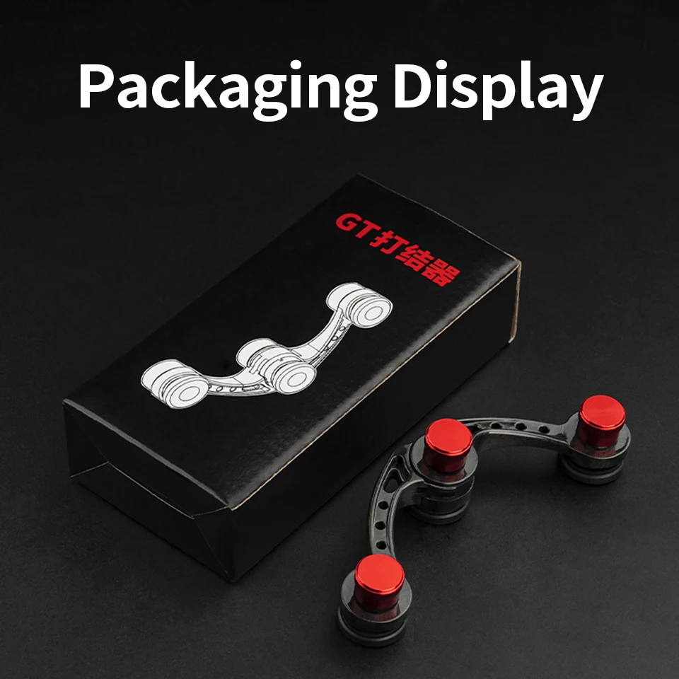 Herramienta para atar nudos de pesca, anudador GT Manual, carpeta de línea sub de alambre de carbono de plomo frontal rápido - imagen 5