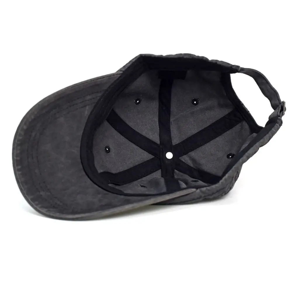 Gorras de béisbol de algodón de lavado informal protección solar estilo camionero sombrero de papá vintage viseras ajustables para mujeres hombres pareja - imagen 4