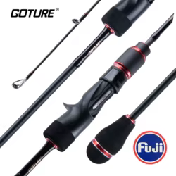 Caña de pescar de Jigging lento POLLUX japonesa 1,83 M 1,98 M caña de pescar giratoria de lubina anillo guía Fuji completo M/ML/MH potencia para agua salada