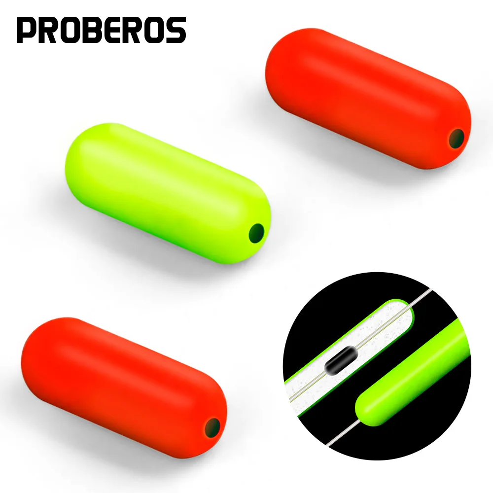 Topes flotantes ovalados corcho y goma – para pesca