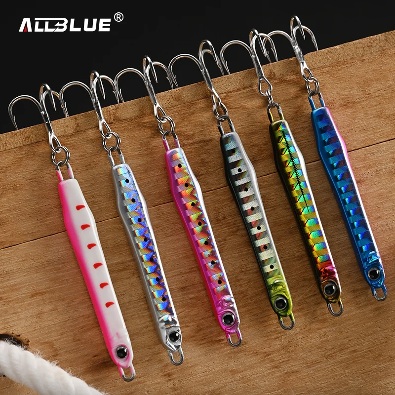ALLBLUE Nabura Deka – Jig metálico para lubina desde orilla - imagen 5