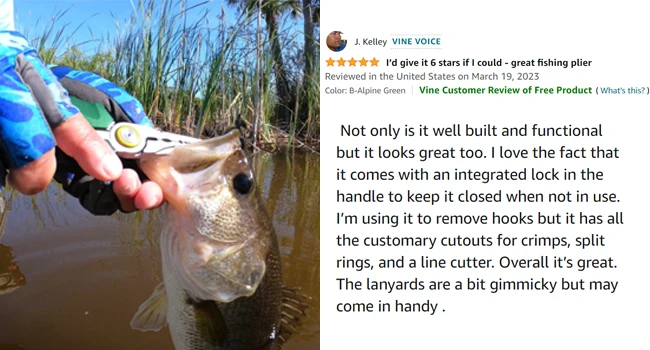 Una herramienta de pesca versátil diseñada para conveniencia y funcionalidad