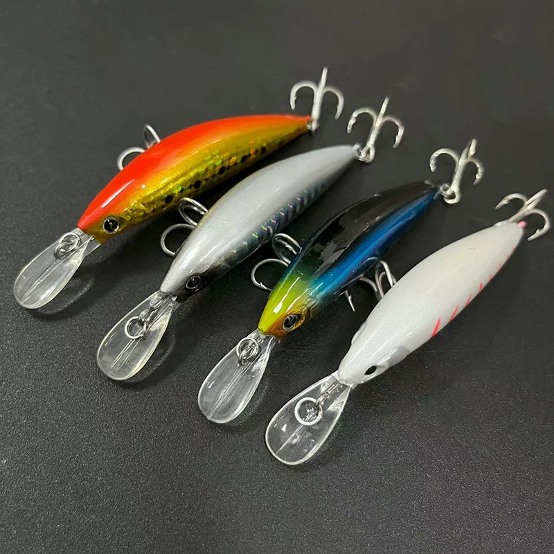 1 Uds. Señuelos de pesca de pececillo que se hunden, 70mm, 16g, cebo Artificial de fundición, trucha, lubina, Lucio, Wobblers, accesorios de pesca 9153 - imagen 2