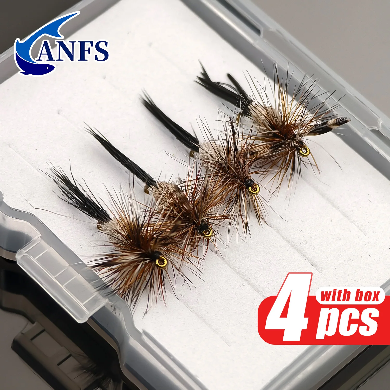 Moscas secas ANFS – Surtido para pesca de trucha - imagen 5