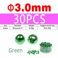 30PCS 3.0mm Green