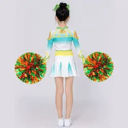 Pompones de animación 25 cm multicolores para clubes deportivos