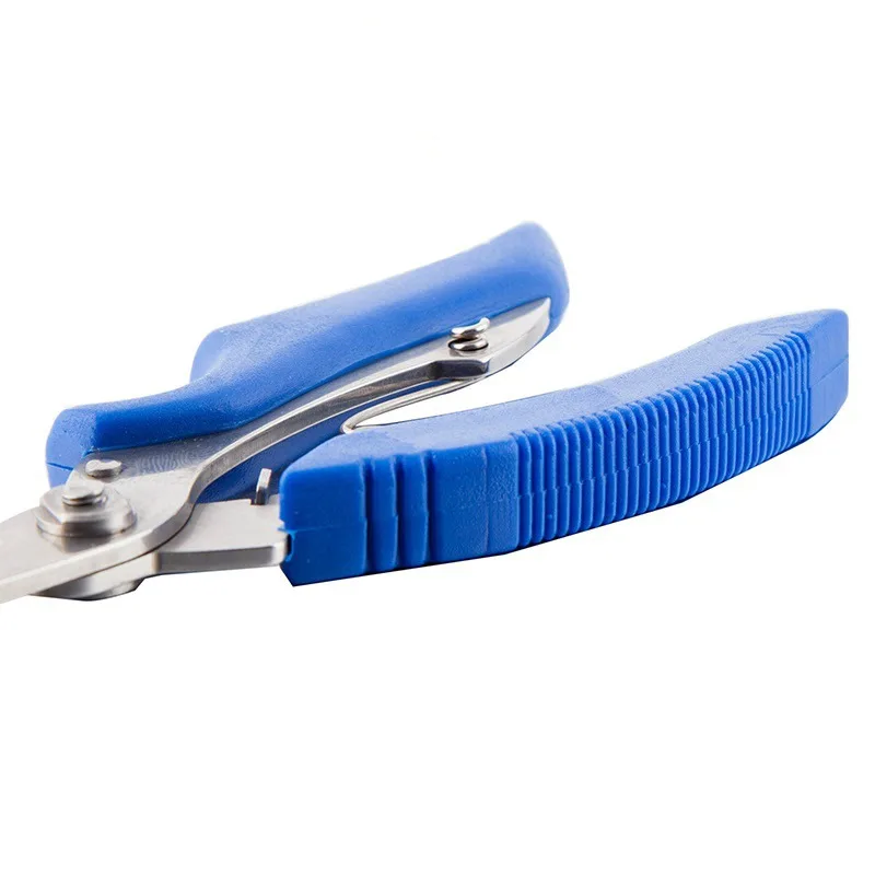 Alicates de pesca multifuncionales Mustad MTB007, tijera, línea trenzada, cortador de señuelos, removedor de anzuelos, acero inoxidable ligero - imagen 4