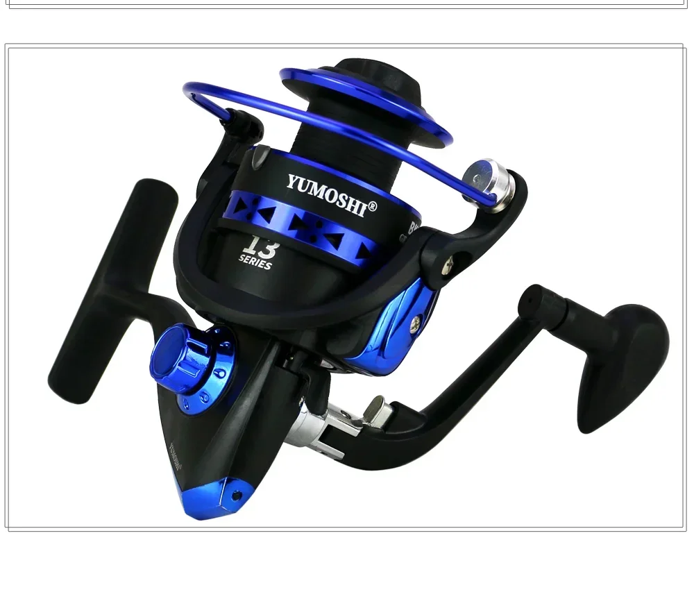 Experimente la pesca sin costura con el carrete de spinning YuMoshi 13 spool
