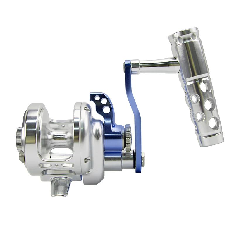 Carrete Jigging 6.4:1 CNC Aluminum – 35 kg arrastre - imagen 3