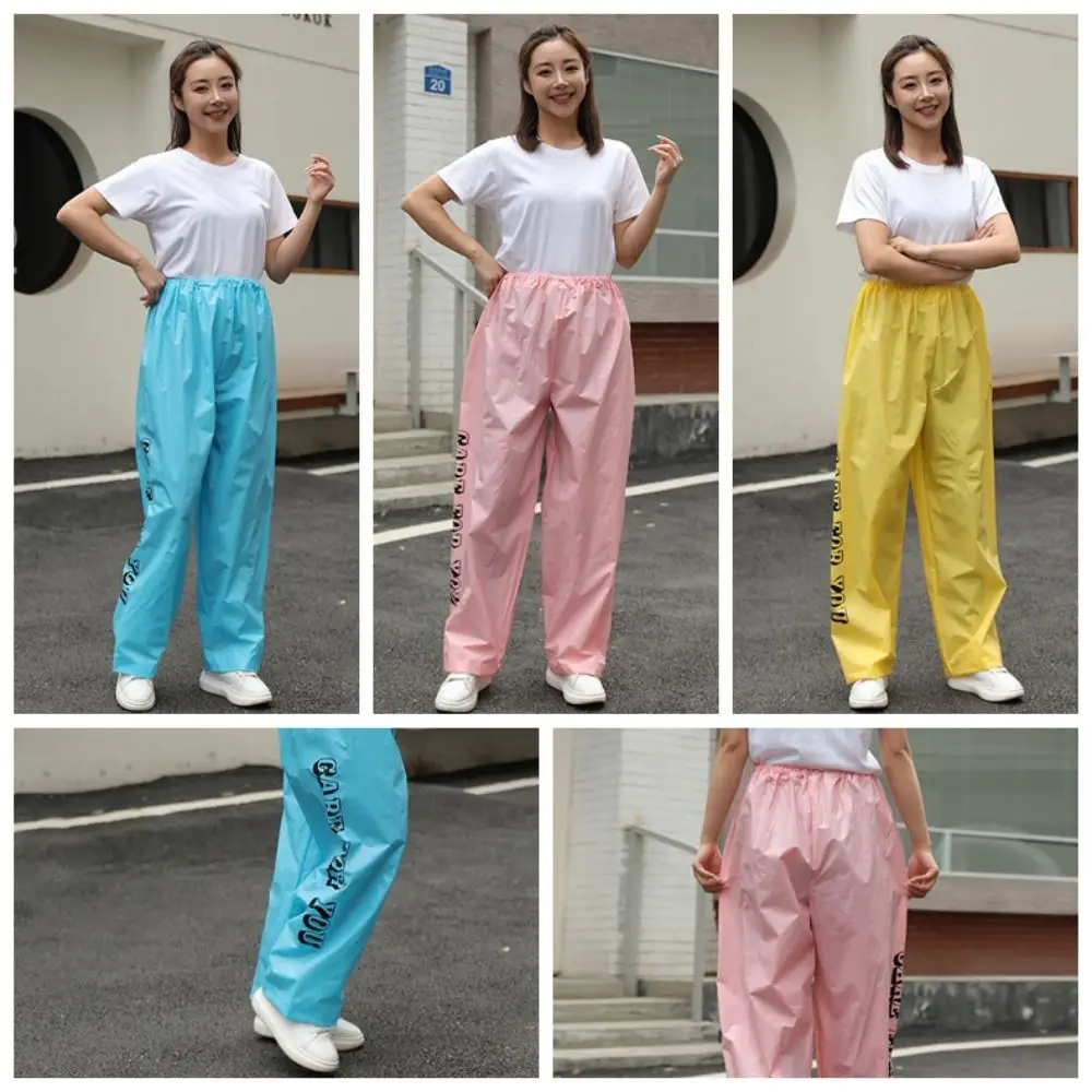 Pantalones impermeables para senderismo y lluvia, pantalones largos de secado rápido, pantalones para la lluvia de montaña, pantalones gruesos de EVA para acampar, senderismo y escalada - imagen 2