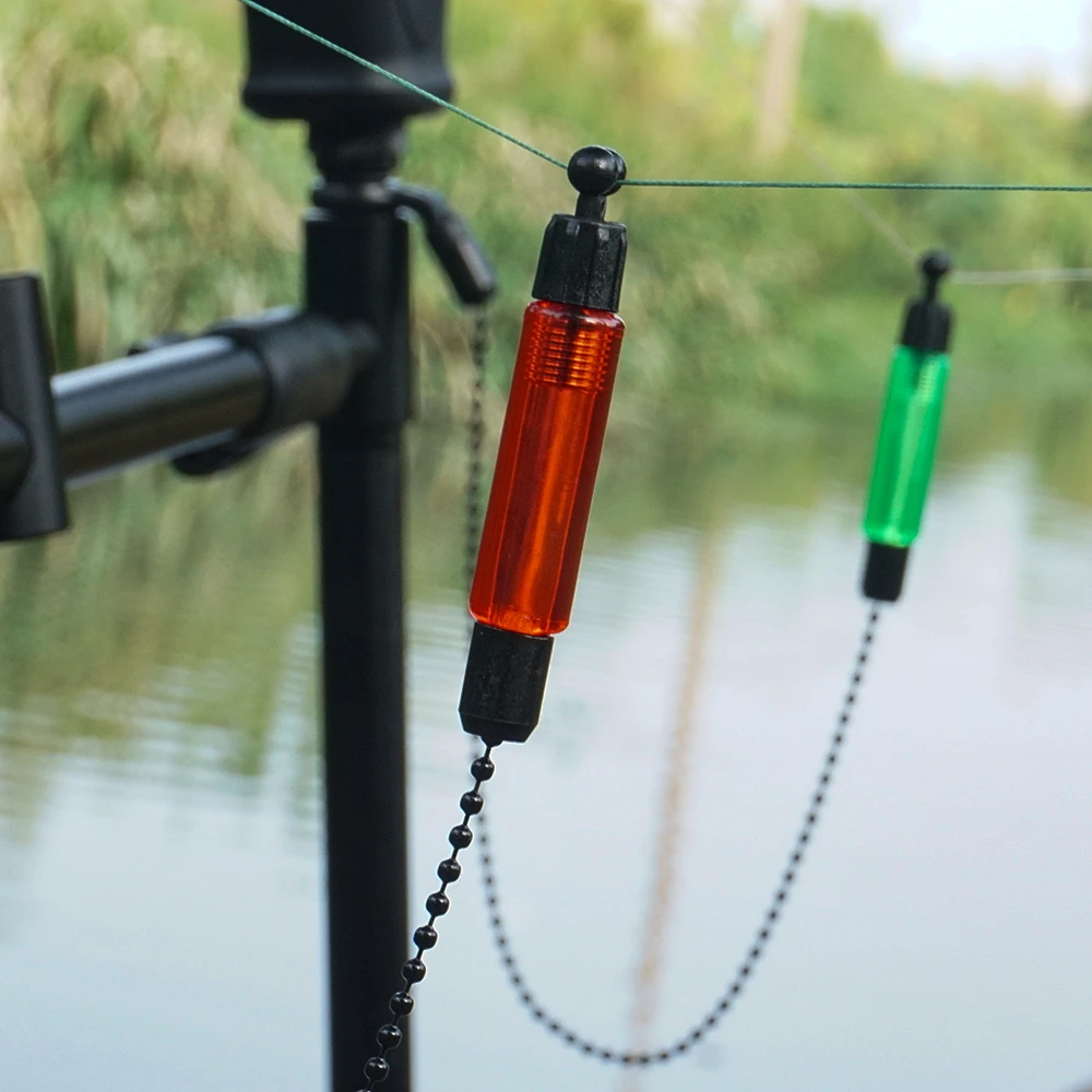 Dispositivo oscilante de cadena suave para pesca de carpa, percha duradera, accesorios de herramientas para peces, alicates de pesca, alarma de señal de mordida - imagen 2