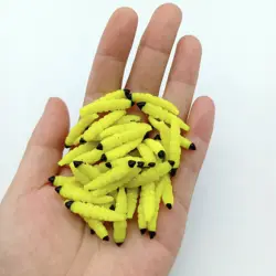 Señuelos vinilo DUODUOYU 30mm – Cebo silicona para lubina y carpa