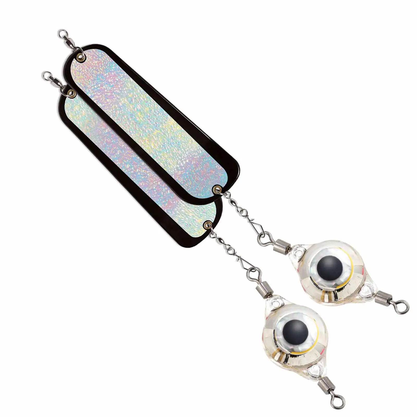 Señuelo de pesca Led con forma de ojo, atrayente de peces, gota profunda, luz luminosa subacuática, linterna intermitente, pesca nocturna, 5-20 piezas - imagen 5