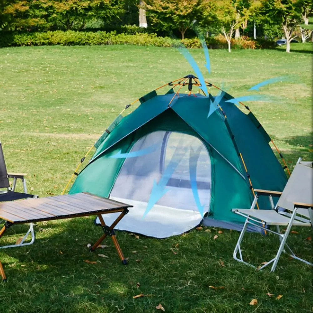 Tienda automática portátil para exteriores, fácil instalación instantánea, tienda de campaña multiestilos para mochilero, refugio solar para 2/3 ~ 4 personas - imagen 3