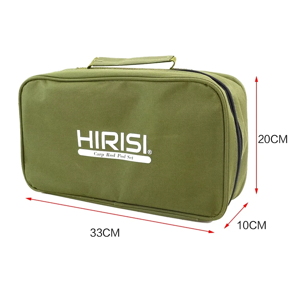 Hirisi Set soportes caña carpa de aluminio para barras zumbido