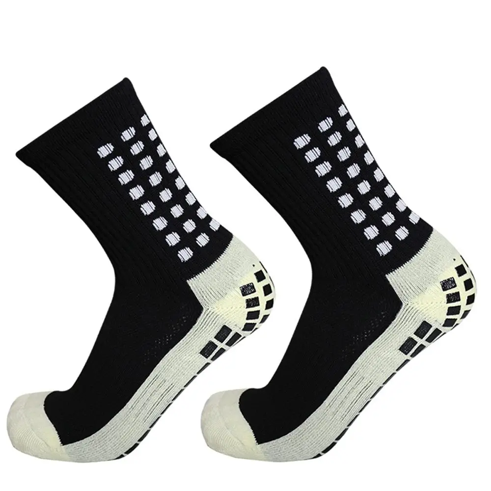 Calcetines deportivos antideslizantes de silicona para hombre y mujer, medias de agarre para fútbol y baloncesto, novedad - imagen 5