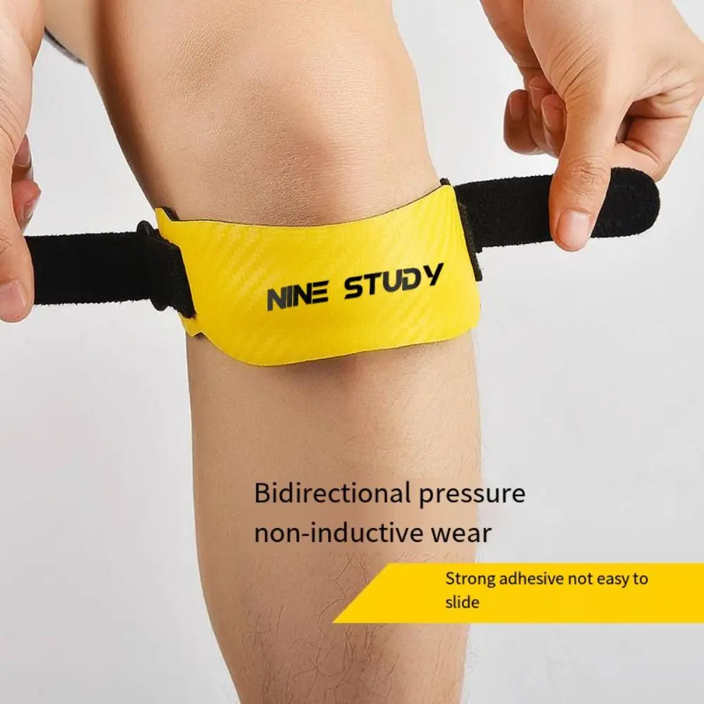 Rodillera ajustable para running, correa para soporte de tendones, para correr, baloncesto y deportes al aire, 1 unidad - imagen 4