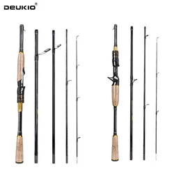 Caña de viaje DEUKIO 1,8-2,1m ML - 4-25g para carpa y lubina