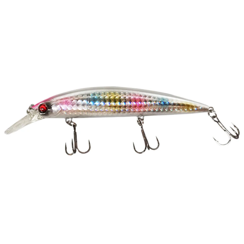 Lutac-moldes de plástico duro para cebo de pesca, 3d señuelo, ojos más atractivos para peces, LM04B, 110MM, 37G - imagen 3