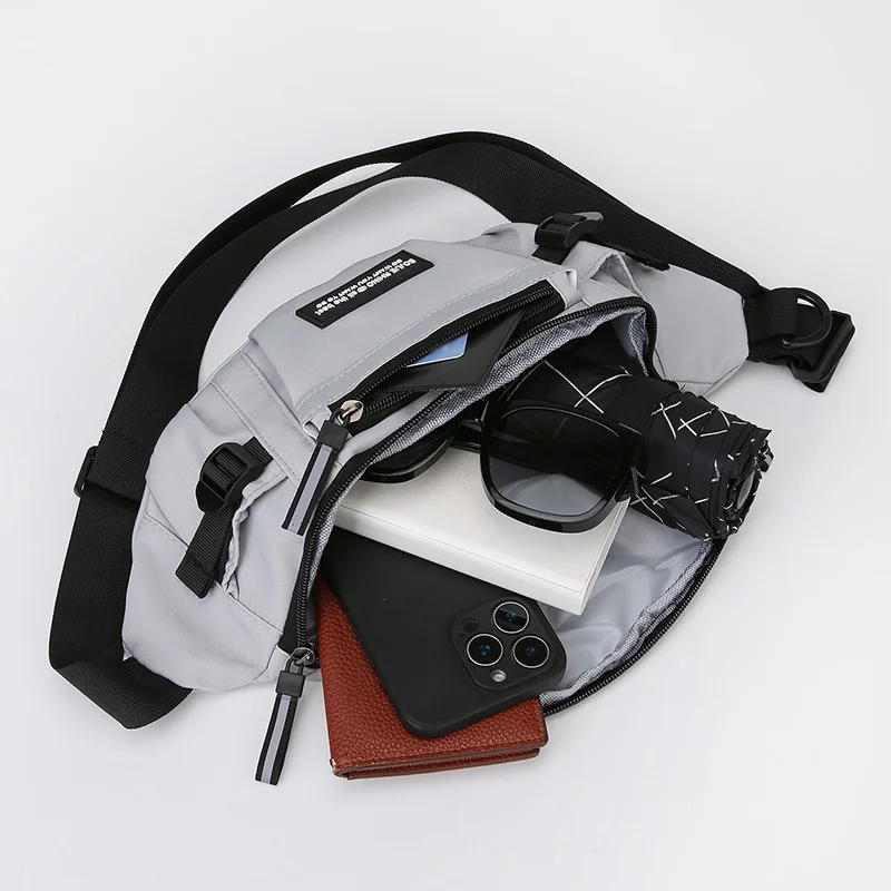 Riñonera de pesca para senderismo, bolsas de pecho para escalada al aire libre, ciclismo, mochila ligera con eslinga para teléfono, bolsa para aparejo de caza deportivo para hombre - imagen 4