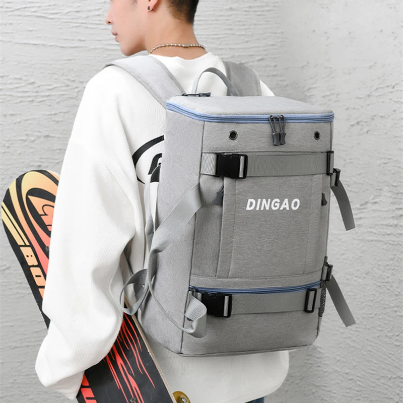 Mochila de pesca de gran capacidad para viajes al aire libre, viaje de negocios, bolsa de fin de semana, portátil, universidad, desplazamientos, embarque, senderismo, mochila escolar - imagen 3