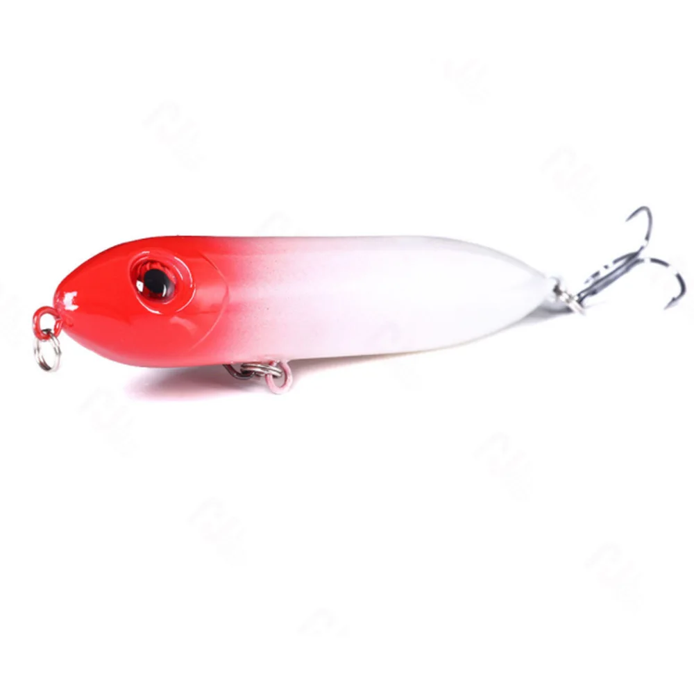 Señuelo de pesca de lápiz de agua superior, 10cm, 12g, duro, flotante, Wobblers, superficie Crankbait, aparejos de pesca - imagen 4