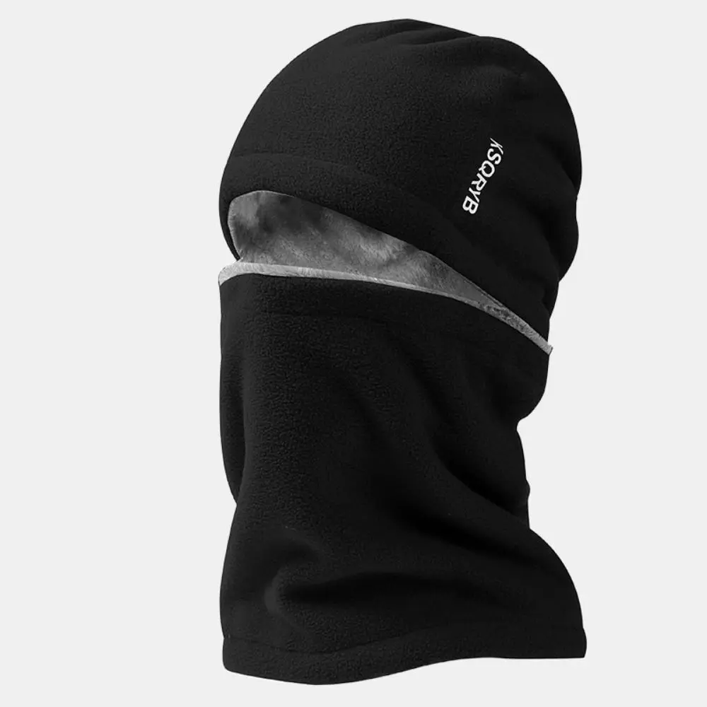Pasamontañas térmico para ciclismo, gorro cálido y transpirable para ciclismo, protección para los oídos, a prueba de viento, gorro de cara completa para invierno, motocicleta - imagen 5