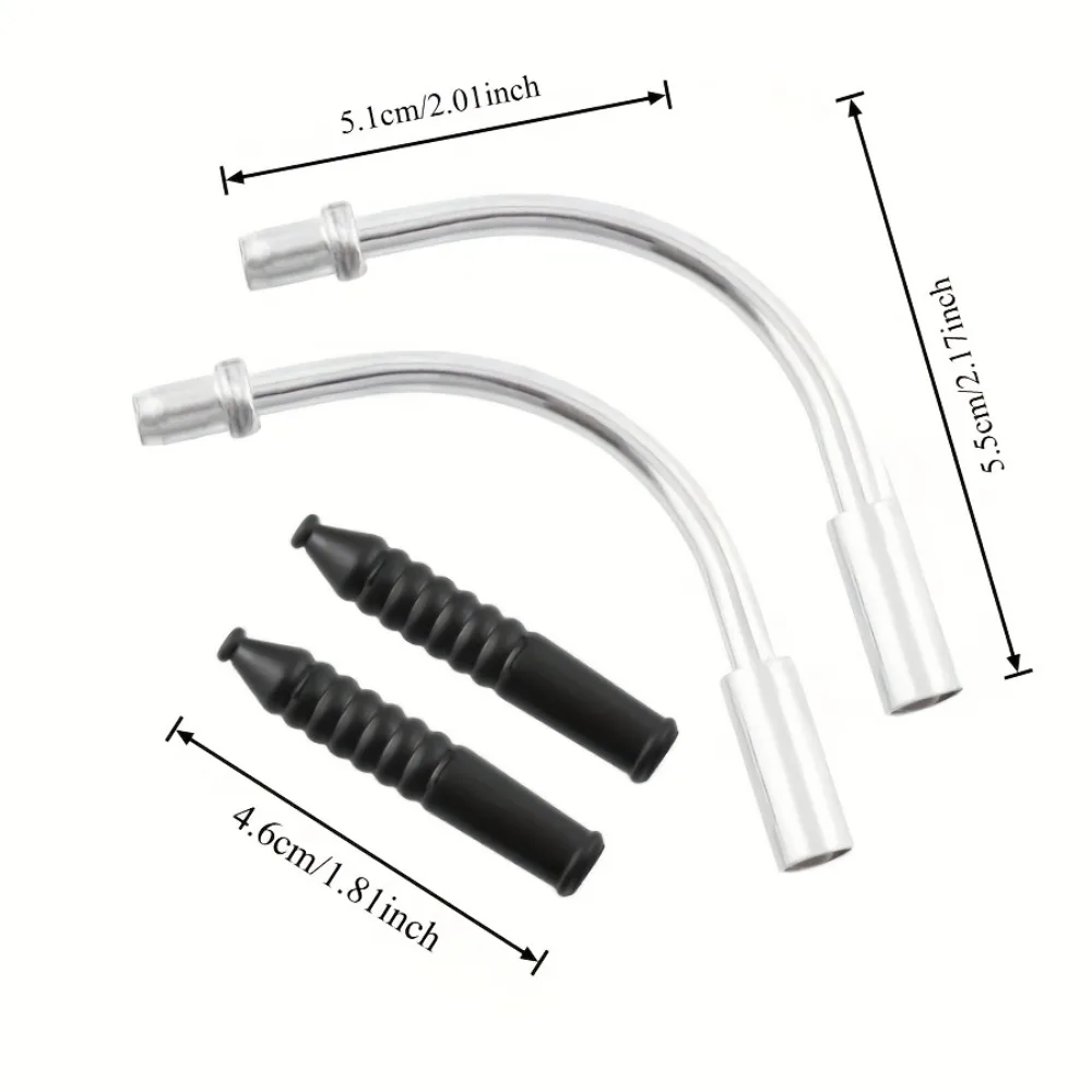 Fundas curvadas protectoras de cable y tubo freno V MTB - imagen 2