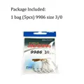 5pcs 9986 Size 3-0