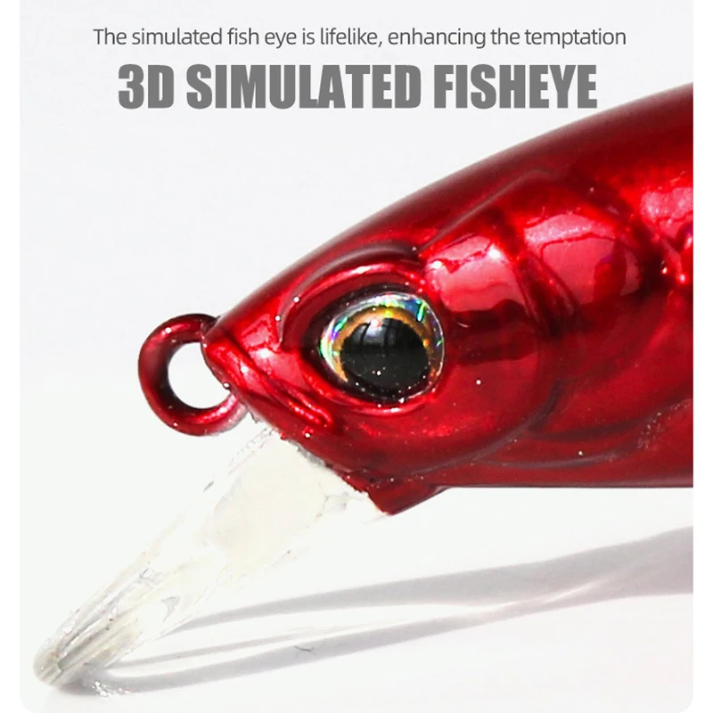 Señuelo Minnow Flotante Jerkbait – Lubina y Lucio - imagen 4
